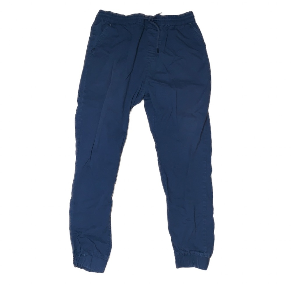 Gray Cotton Joggers